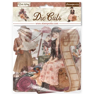 Stamperia Printed Decorative Die Cuts - Our Way
