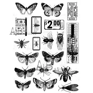 ABStudio Milk Valley A4 Paper Sticker Sheet - No. 0007