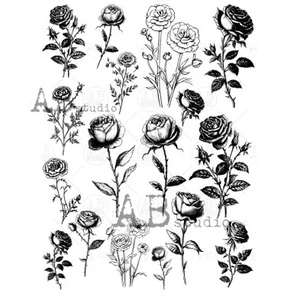 ABStudio Milk Valley A4 Paper Sticker Sheet - No. 0074