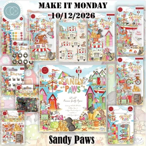 Craft Consortium Make It Monday 10/12/2026 12 Pack "I Want It All" Bundle - Sandy Paws