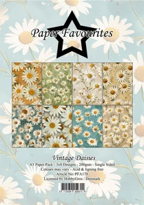 Paper Favourites A5/6x8.25in Paper Pad - Vintage Daisies