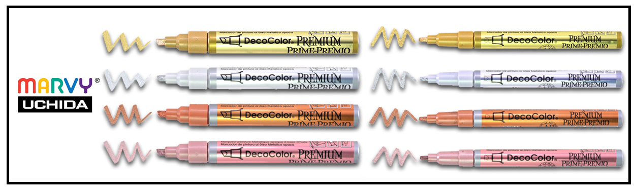 DecoColor Premium 2mm Paint Marker Silver