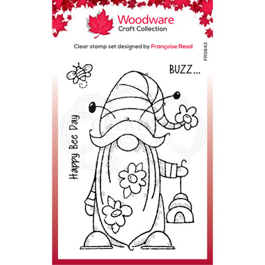 FRS414 Woodware Clear Stamps 8X2.6-Singles Floral Hat FRS414 Woodware Clear Stamps 8X2.6-Singles Floral Hat