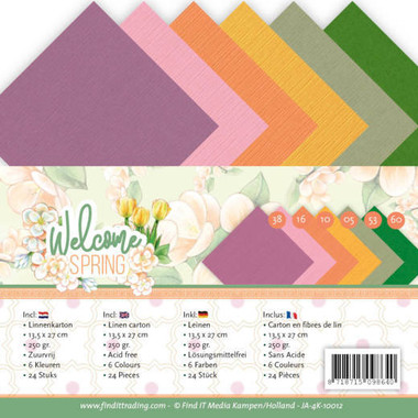 Find It Trading Beautiful Garden 4K Linen Cardstock Pack - Scrapbooking  Made Simple