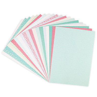 Sizzix Surfacez, Colored Cardstock 60PK - Festive - Scrapbooking Made Simple