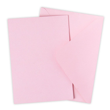 Sizzix Surfacez A6 Cards & Envelopes 10PK - White - Scrapbooking Made Simple