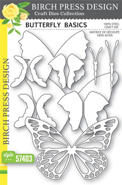 Memory Box Press Design Dies - Butterfly Basics - Scrapbooking Made Simple