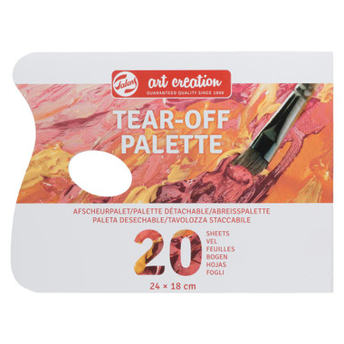 Royal Talens Abreißpalette – 22x30 Cm, 85 G/m², 36 Blatt, Für Sauberes Farbmischen