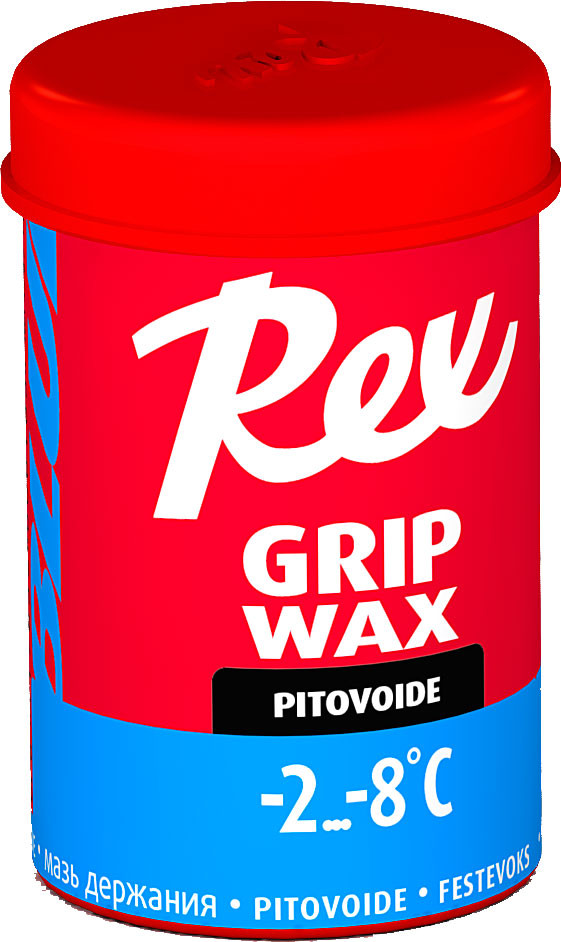 REX TK50 クロスカントリースキー用ワックス Rex Grip Wax Blue (stick, 45g) - Caldwell Sport E-Commerce