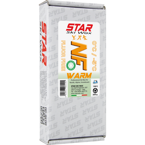 Star NF Warm (NF2) Non-Fluoro Glide Wax (block, 250g)