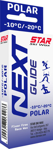 Star Next Polar Solid Glide Wax (block, 60g) - Caldwell Sport E