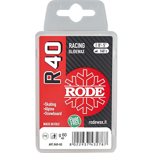 Rode R40 Red glide wax (block, 60g)