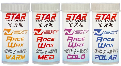 Star Next Cold Race Wax (powder, 28g) - Caldwell Sport E-Commerce