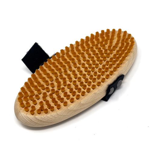 Star Oval Gold Nylon Brush