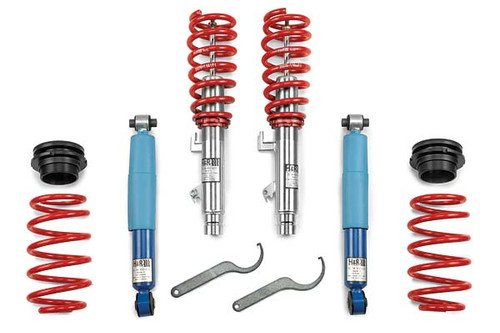 Front and Rear fitment
Ride Height: Threaded Adjustment
Avg low 1.2-2.3"F & 0.8-2.0"R.
Wheel offset critical; Spacers may be required when the standard wheel/tire combination is used.