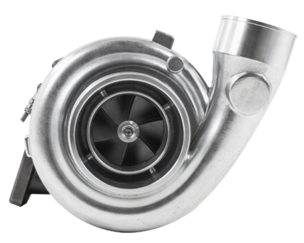 Tech Specs:
Air Inlet: 5"
Compressed Air Outlet: 3.25"
Bearing: Single Ball Bearing
Turbine Housing Flange: Standard T6 Twin-Scroll
Exhaust Outlet： 3.5" 6-bolt Outlet
HP Rating: 1200 HP
Cooling: Oil Cooled
Working Pressure: 30 PSI
Compressor: Cast Wheel
Turbine: 1.28 A/R
Compressor Wheel: 80/108 MM
Turbine Wheel: 88.9/77.4 MM