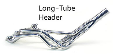 We offer several sizes of headers so you can match them to your engine combination. Our 1 5/8” mid-length headers offer great ground clearance and support up to 400hp. Our 1 ¾” long-tubes will support up to 600hp. For more than 600hp we offer 1 7/8” long-tubes and for big cubic inch monster engines our 2" is a perfect match. Our stepped headers offer great high rpm performance while retaining good low and mid-range power. They all include gaskets, bolts, reducers, and O2 sensor bungs. Click for more info