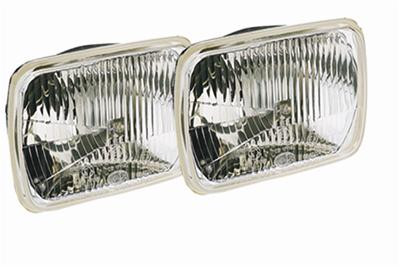 Headlight Assemblies, Vision Plus, Headlamp Conversion, Clear, Chrome Housing, Universal, Each
