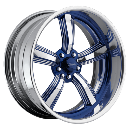 Raceline Billet wheels are CUSTOM BUILT to your order in our Southern California wheel factory. Each wheel center is precisely CNC machined out of a solid 6061 T6 forged billet aluminum disc.After the finishing process, the center is then assembled into a spun aluminum rim to the exact offset you require for your build. These are powdercoated. Polished available for $100 less/wheel.