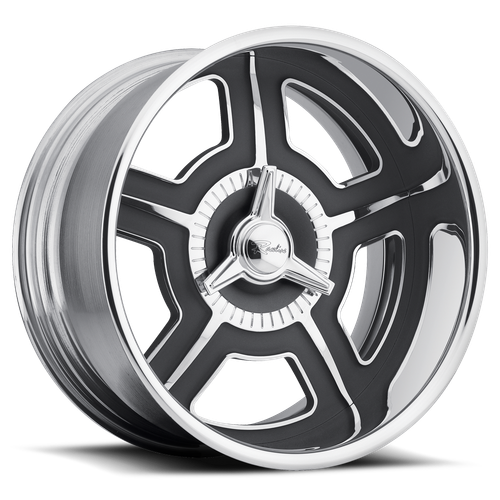 Raceline Billet wheels are CUSTOM BUILT to your order in our Southern California wheel factory. Each wheel center is precisely CNC machined out of a solid 6061 T6 forged billet aluminum disc.After the finishing process, the center is then assembled into a spun aluminum rim to the exact offset you require for your build.