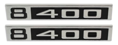 Clean up and replace your old fender emblems with a nice shiny set of new ones. Let them know what you are powering under the hood!