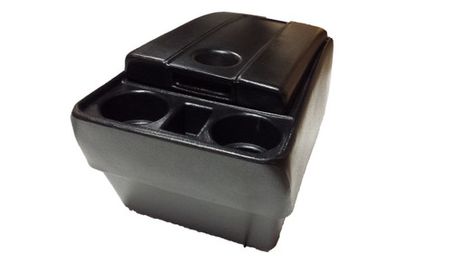 69-72 Blazer/C10/Suburban Center Console. Includes lock and key. Get rid of that ratty old one and put in this nice new one. Even has cupholders!