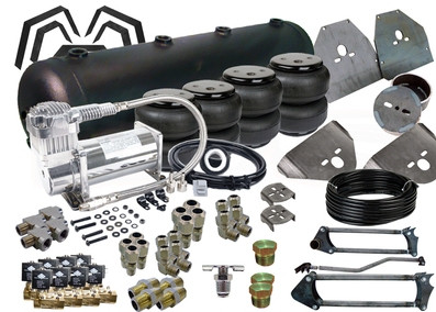 Get your C10 DOWN.....or UP with this complete kit that has everything you need to get your baby down! Front, Back and Side-to-Side allows more flexibility, control and overall functionality that will make having bags more enjoyable for you. Click on product description for all of the details!