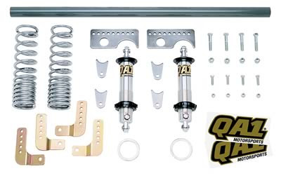 Here's an easy way to convert your stock rear suspension to a coil-over suspension. You get everything you need with these QA1 Pro coil-over systems, from shocks to nuts and bolts, complete installation instructions.