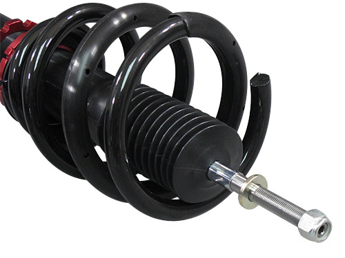 Damper Coilover Suspension Kit for 09+ Chevrolet Camaro 

Mono-Tube, Top Mount, 32 Step Damper & Ride Height Adjustable
Spring Rate: Front 8KG (447lb/in) / Rear 12KG ( 670 lb/in)
Street Comfort. Polyurethane Bushing
VN Series
One year Warranty*

- 32 Step Damper Adjustable 
- Precise control damp valve, Operates smoothly on all road surfaces 
- Expansion/Suppression of shock adjustment 
- Height and low adjustable, Superb road holding qualities and great looks 
- Single Cylinder, or Mono-Tube Design, with Larger cylinder and piston design, advances driving stability and dexterity
- ARTC Durability Test & Salt Spray Fog Test, Guaranteed with Top Quality Material and Long Durability 