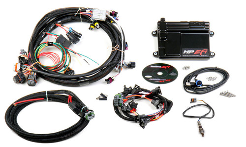 GM LS1/LS6 (24x crank sensor) with Jetronic/Minitimer (Bosch type) connectors on injector harness (fits Holley 522-xxx injectors), Includes NTK Oxygen Sensor. Click for more info!