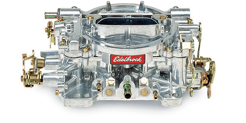 (CALIBRATED FOR PERFORMANCE)

Designed and calibrated for small cubic-inch engines such as 305 c.i.d and smaller Chevrolet; 302 c.i.d. and smaller Ford and dual-quad applications such as Edelbrock C-26, F-28 and Street Tunnel Ram. Match with an Edelbrock Performer or Performer EPS manifold or other brands of similar design. Includes both timed and full vacuum ports for ignition advance. Comes with: Metering Jets - Primary .086, Secondary .095; Metering Rods - .065 x .052; Step-Up Spring - orange (5" Hg). Use Carb Studs #8008 or #8024 if needed.