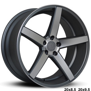 Available Sizes: 20x8.5, 20x9.5 

Satin Gunmetal, Machine Face, Hub-Centric to Mercedes & BMW, TPMS Compatible.

Staggered setup

Priced as a set of 4
