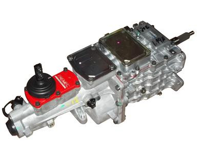 Want modern power combined with the fun of shifting on your own? You know we do! You can't rely on a factory tranny to hold up in your custom, high-horsepower vehicle! Put the power to the pavement with a American Powertrain Tremec TKO 600 transmission for unmatched durability and versatility. The gears and single-piece shafts are made from special ASTM-4615 steel for extra torque-carrying capacity (up to 600 ft.-lbs.!). The 3-rail shift system, cast iron shift forks, and billet aluminum short-throw shifters provide crisp shifting along with reduced road noise. These transmissions are available for street and racing applications. They have eight shifter locations, three crossmember mounting configurations, electronic and mechanical speedometer pickups, and three available input shafts, all to ensure a from-the-factory fit in your application.

Tremec TKO 600 manual transmissions are shipped dry from the manufacturer.

