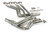 Want to make the best power with headroom? Get your F-body rolling with these beautiful stainless headers. We now offer the 1 7/8" long-tube header in stainless steel specifically for this LS swap. These headers feature 3/8" flanges and very smooths bends that create a great raw stainless look. The 304 Stainless steel ensures maintenance-free longevity. The long-tubes feature a slip-fit collector that when used with stainless steel band clamps offer the best ground clearance in the industry. The collector merge-spike increases power in both the long-tube application. They include gaskets, bolts, and O2 sensor bungs.