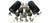 2- ViAir 444 Compressors, 2- 5 Gallon Tanks, 8- 1way 3/8 SMC Valves, 1- 200psi Pressure Switch, 2- Glass Water Traps, 1- 10 Switch Pre-wired Box, 4- Air Bags, All Fittings and 60ft. Air Line
