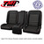 
Seat Cover Primary Color:
Black  


Seat Cover Primary Material:
Vinyl  


Seat Cover Insert Color:
Black  


Seat Cover Insert Material:
Vinyl  


Seat Cover Stitching Color:
Black  


Recline Style:
Lever  


Quantity:
Sold as a pair.  


Notes:
Brackets and center console sold separately.  

TMI Pro-Classic Sport Series bucket seats bring comfort, style, and flexibility to every cruise. These low-back bucket seats fit your ride with ease—and feature side and thigh bolsters, marine-grade vinyl, and contrast stitching in one of many colors. High-density foam is wrapped around all-metal Classis Sport frames, keeping everything in place and allowing for easy sliding and full reclining. Order the model designed to fit your year/make/model vehicle. 

