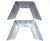 2” X 4” BOX TUBING ONE PIECE NOTCH. SOLD IN PAIRS