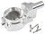 Throttle Body, Drive-By-Wire, Billet Aluminum, Natural, 102mm, Chevy, Each

