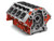 Main Journal Type: LS mains
Engine Block Style: Aftermarket
Deck Height (in): 9.240 in.
Cylinder Bore as Shipped: 4.065 in.
Engine Block Material: Cast iron
Engine Block Weight (lbs): 225 lbs.
Main Bolt Style: 6-bolt
Main Caps Included: Yes
Main Cap Material: Billet steel
Main Cap Fasteners Included: Yes
Main Bearings Included: No
Rear Main Seal Style: 1-piece
Finished Cylinder Bores: No
Raised Cam Location: No
Cam Bearings Included: No
Freeze Plugs Included: No
Quantity: Sold individually.
Notes: Fully machined block. 4.25 max stroke.