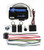  Touch-N-Go keyless ignition systems from ididit give you the most advanced keyless ignition technology at the tip of your finger. The is the industry's first touch sensitive start system and features a 22mm aluminum button (25mm with column mount) with multi-color interactive LED lights that always let you know what mode it's in. Touch once and the system simulates the accessory position, touch twice and the system is in the on position, touch three times while pressing the brake pedal starts the car. Three rapid touches will turn the system off and stop the engine. There are no moving components to wear out, ensuring years of outstanding performance. This system can be used as a simple start button system or you can utilize more advance functions, such as keyless entry. Just stick your programmable key fob in your pocket or wallet and the system will sense your approach, automatically unlocking your door as you get close and locking it up as you leave (the system only responds when the key fob is in range). For added safety, this system can also be programmed to turn on your dome lights as you approach and includes a built in valet switch that allows you to override the system in the event of a dead key fob. Touch-N-Go systems are available for most ididit tilt steering columns and can replace your stock in-dash ignition.