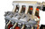 How important are ignition coils to the performance of your vehicle? Well, without them your spark plugs would never receive the high voltage needed to ignite the fuel. Securing them is also important—and that's the function of ICT Billet ignition coil brackets. Made from aerospace-grade aluminum, these brackets offer mounting points for a variety of coil styles. The brackets are available in different configurations and finishes; hardware is also included. Choose the brackets designed for fitment on your make/model.

