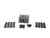 Camshaft Kit, BTR Stage 2 LS3, Duration 225/238, Lift .612/.585, Valve Springs, 7.400 in. Length Pushrods, Chevy, 6.2L, Kit
