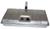 Fuel Tank, Sniper EFI, 20.5 Gallons Capacity, Steel, Silver Powdercoated, Baffled Sump, Chevy