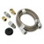 Gauge Tubing, Braided Stainless Steel, -4 AN Diameter, 6 ft. Long, Kit