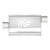 Muffler, 2.25 in. Inlet/2.25 in. Outlet, Stainless Steel, Natural, Each

