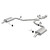 Exhaust Systems, Performance, Cat-Back, Stainless Steel, Chevy, Corvette, 5.7L, Kit