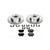 Brake Rotors/Pads, Cross-Drilled/Slotted, Iron, Zinc Dichromate Plated, Rear, 12.60 in., Chrysler, Dodge, Kit