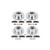Brake Rotors/Z36 Pads, Drilled/Slotted, Iron, Zinc Plated, Front/Rear, Ford, Kit