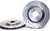 Brake Rotors, Cross-Drilled, Slotted, Iron, Zinc, Front, Chevy, V8, Pair