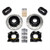 Disc Brakes, Dynalite, Rear, Drilled Rotors, 4-piston Black Calipers, Chevy, Kit